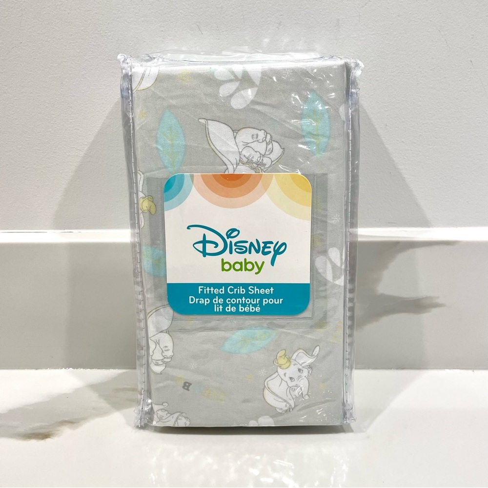 NEW Disney Baby Dumbo Fitted Crib Sheet